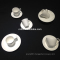 Restaurant Square Coffee ceramic Cup, espresso en céramique, micro-ondes, coffre-fort en céramique